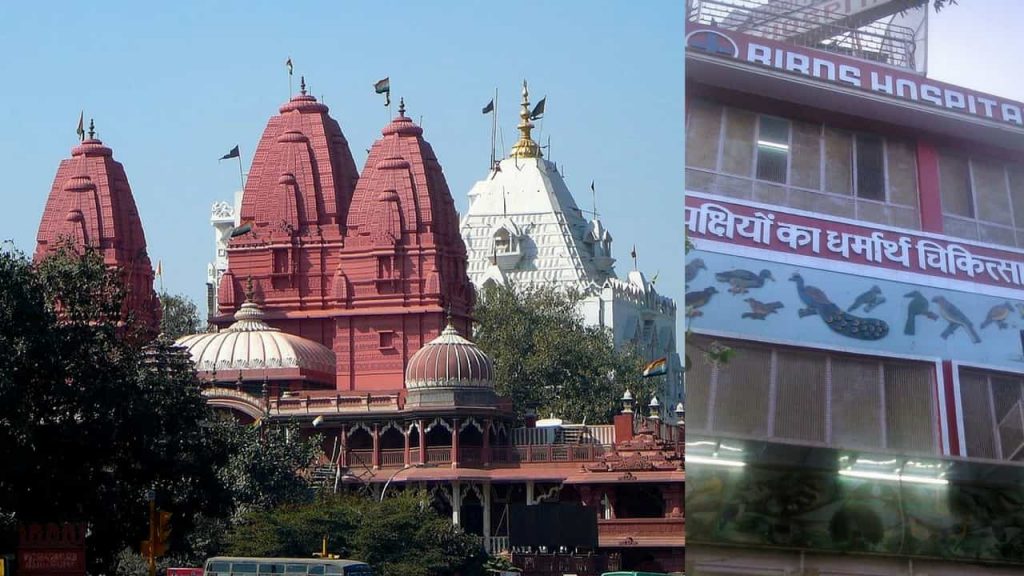 Lal Mandir and Birds Hospital