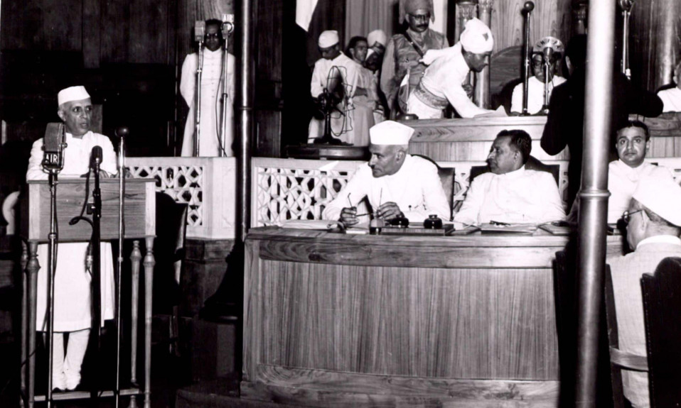 Jawahar Lal Nehru Famous Speech - At the stroke of midnight hour