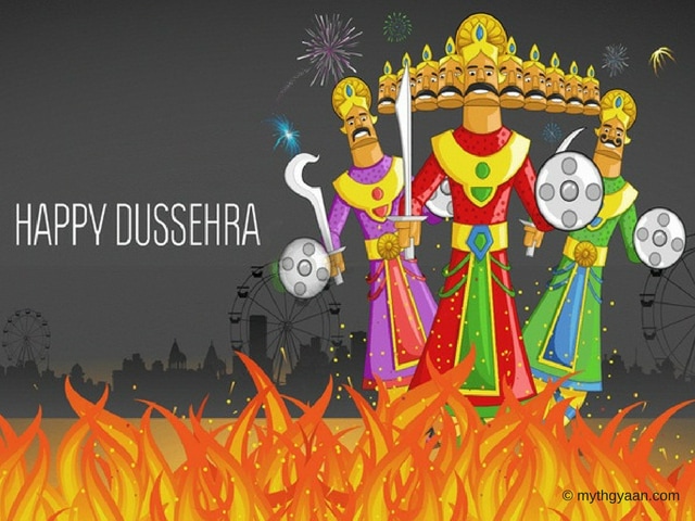 Mythgyaan - Dussehra Wishes 2018 | Quotes | WhatsApp Status | SMS | Messages