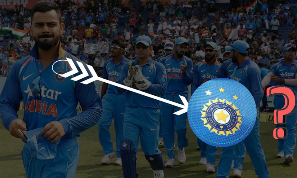 three stars on indian cricket jersey