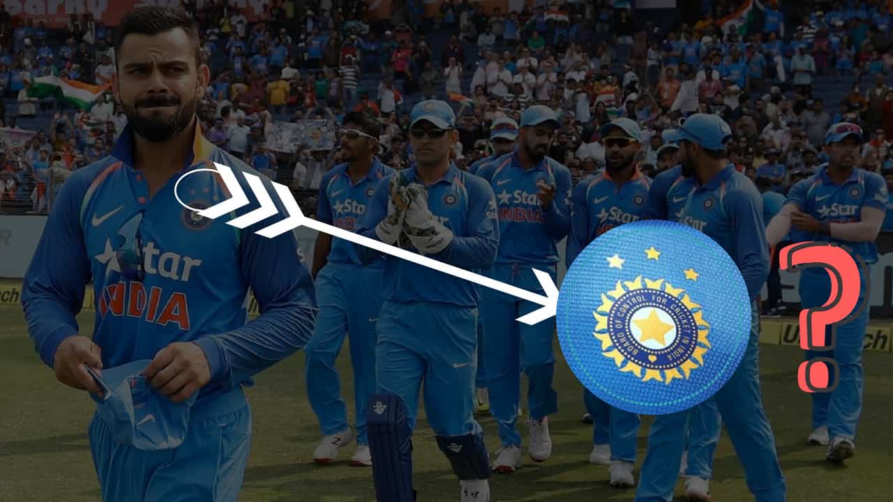 3 stars on indian cricket jersey
