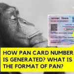 How PAN Card Number is generated? What is the format of PAN?