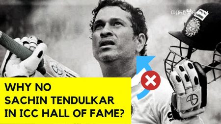 Why Sachin Tendulkar is not included in the ICC Hall of Fame?