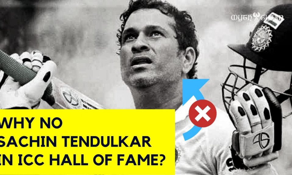 Why Sachin Tendulkar is not included in the ICC Hall of Fame?