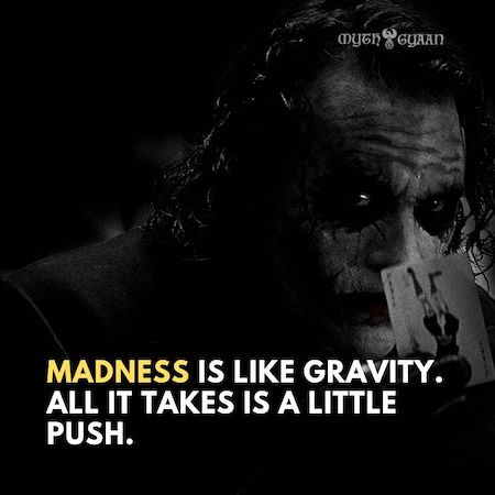 39 Joker Quotes (2019) Showing Reality Of This Ruthless World