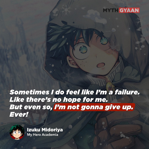 My Hero Academia Quotes That Will Show You How To Be A Hero