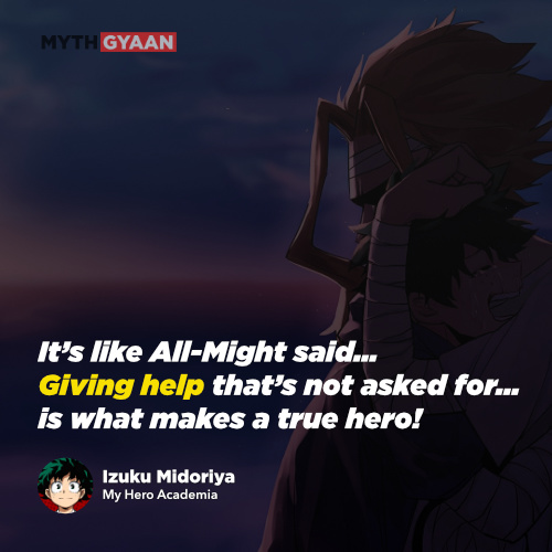 My Hero Academia Quotes That Will Show You How To Be A Hero