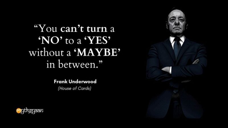 71 Amazing House of Cards Quotes including Frank Underwood Quotes