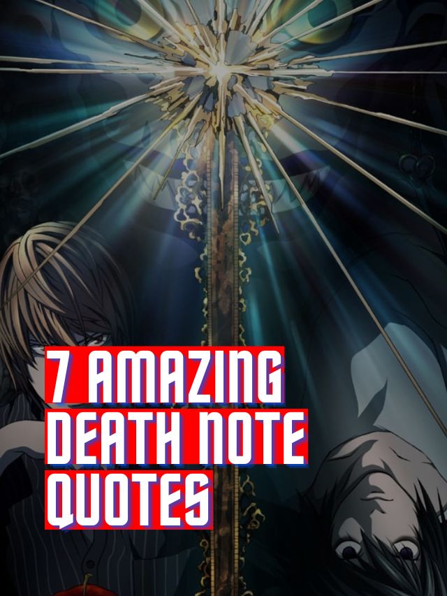 7 Amazing Death Note Quotes That Will Make You Think