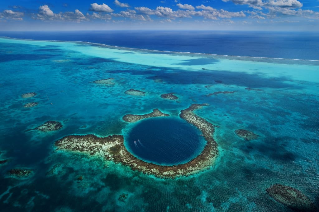 Great Blue Hole, Belize - Surreal Places on Earth