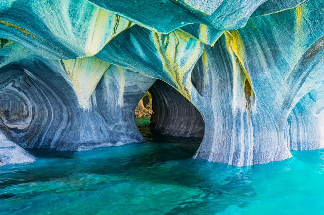 Marble Caves, Chile - Surreal Places on Earth