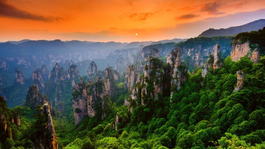 Zhangjiajie National Forest Park, China - Surreal Places on Earth