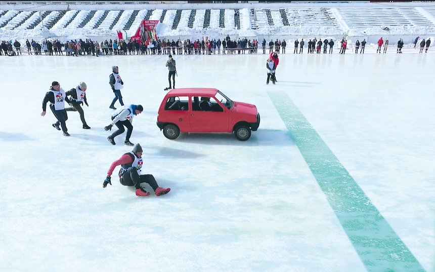 Car Curling - Dumbest Sports