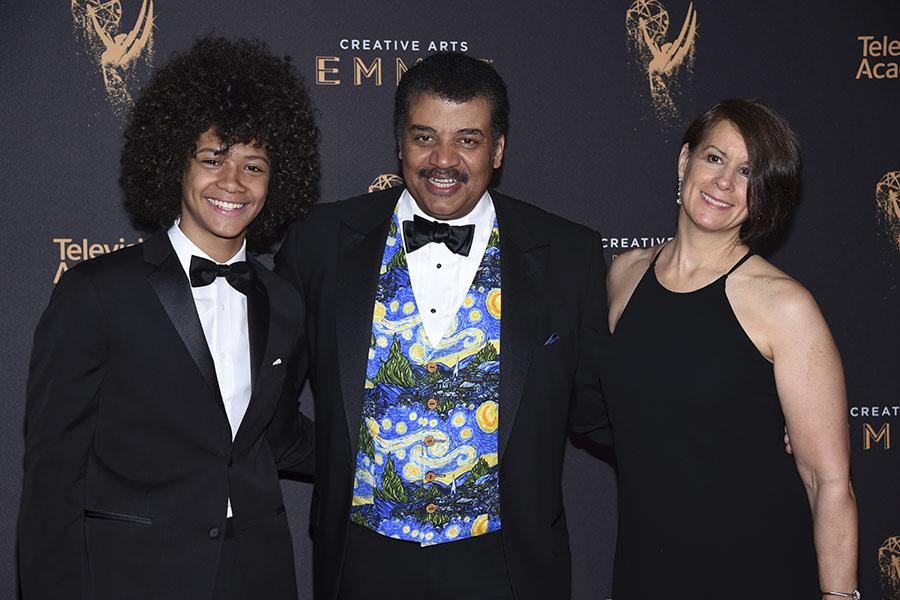 Alice Young and Neil DeGrasse Tyson attending a public event