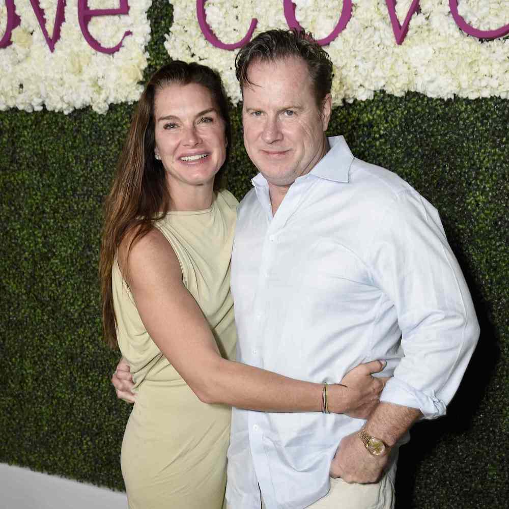 Brooke Shields and Chris Henchy 