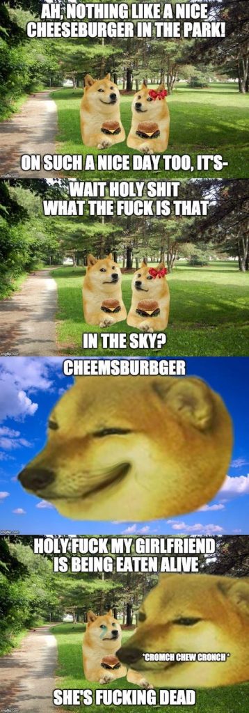 Cheems Dog First Meme