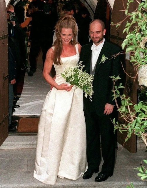 Brooke Shields and Andre Agassi Marriage