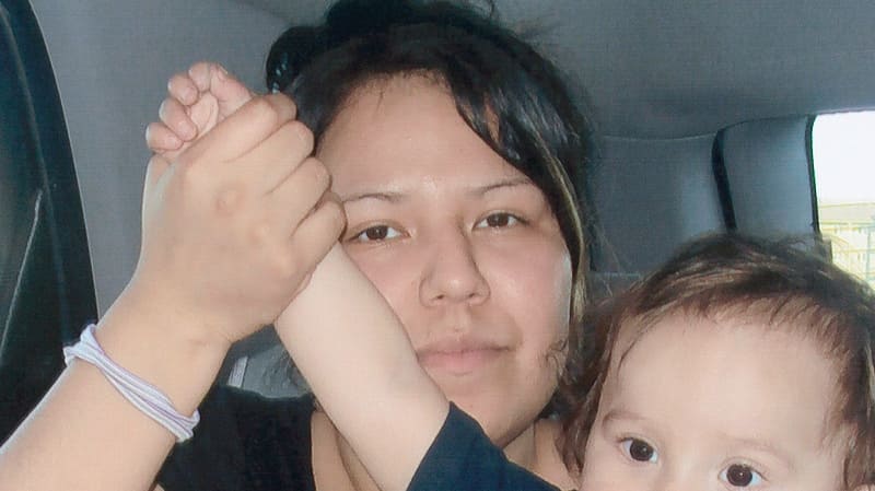 Amber Tuccaro with her son Jacob