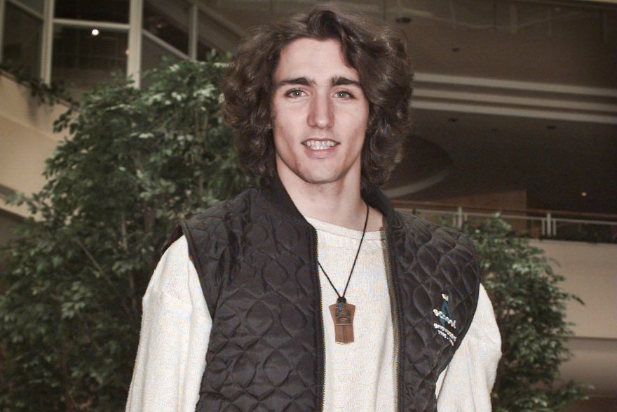 Young Justin Trudeau