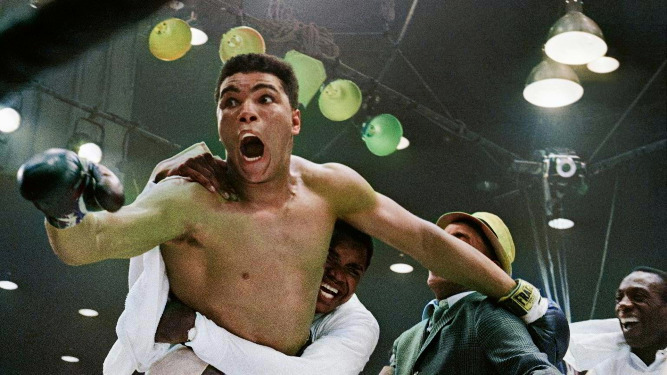 Ali won his first World Heavyweight Championship in 1964