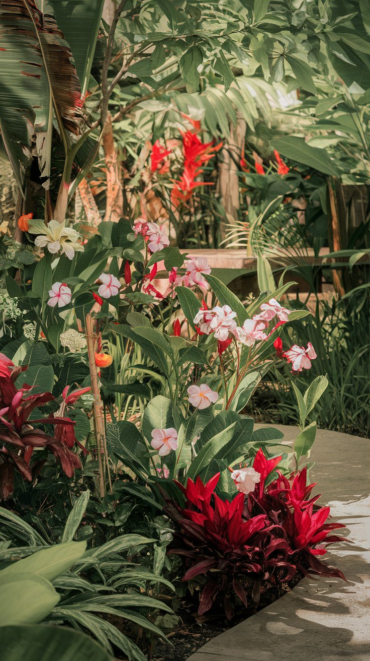 20 Easy Ideas to Turn Your Backyard into a Tropical Garden Paradise